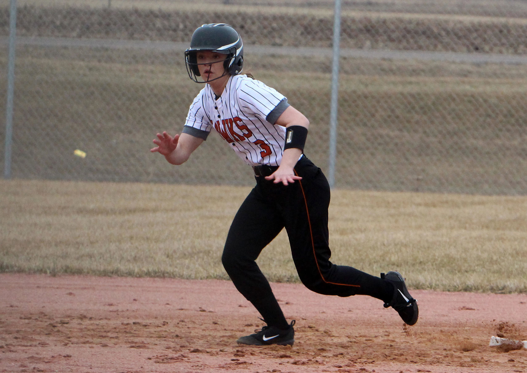 Elk Mound at Bloomer softball 4-4-19